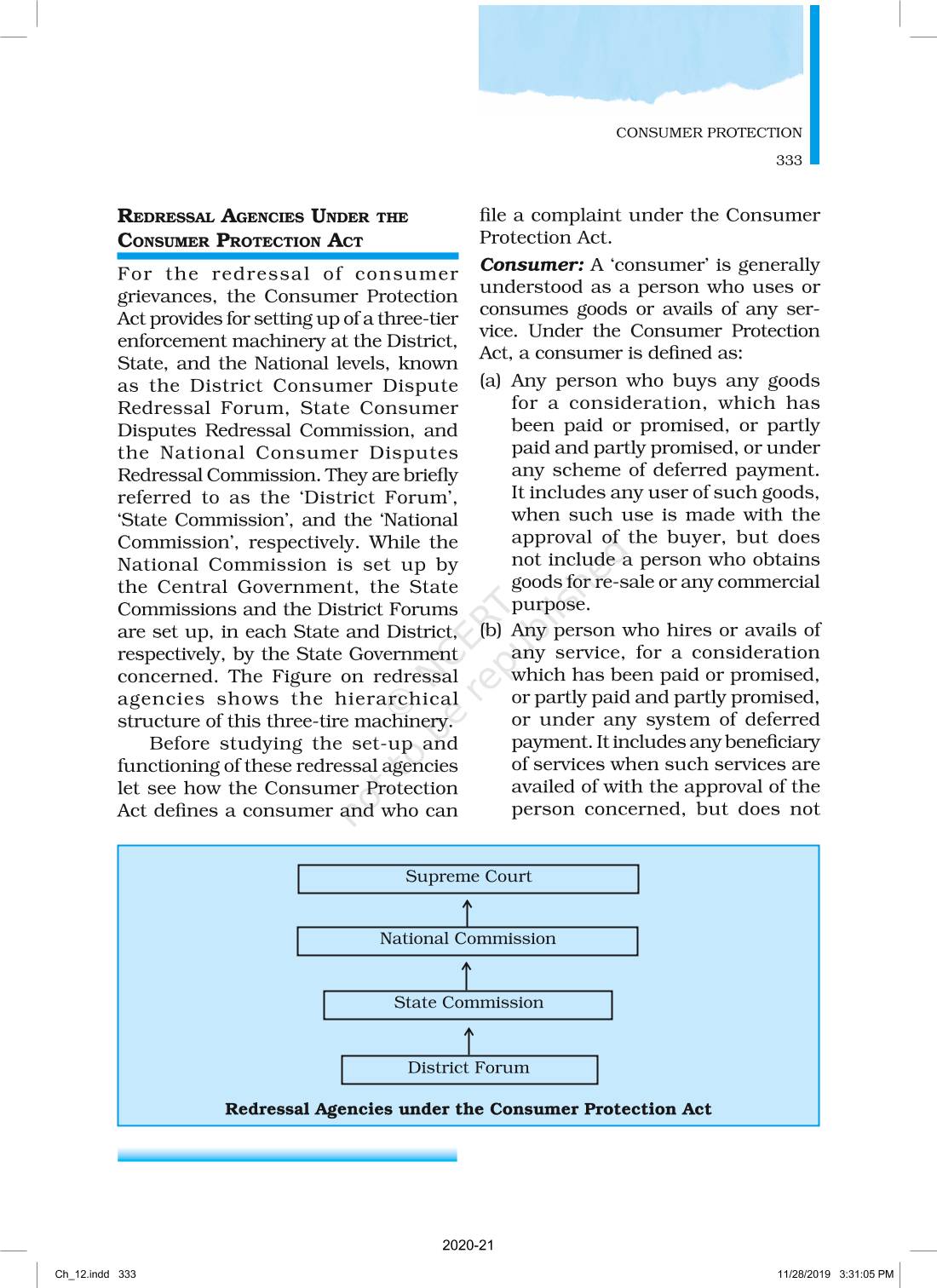 Consumer Protection Ncert Book Of Class 12 Business Studies Part Ii